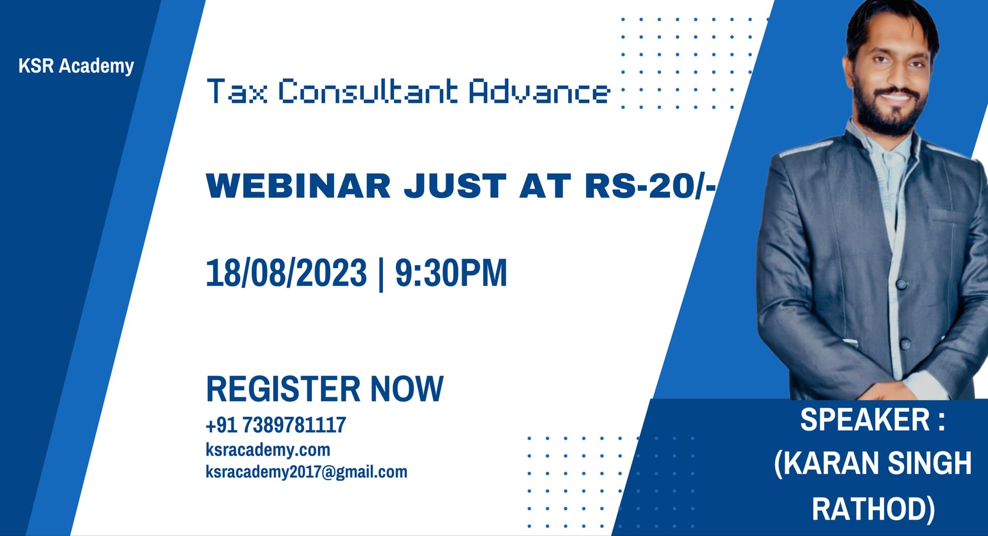 WEBNARS How to Become Tax Consultant in 90 Days