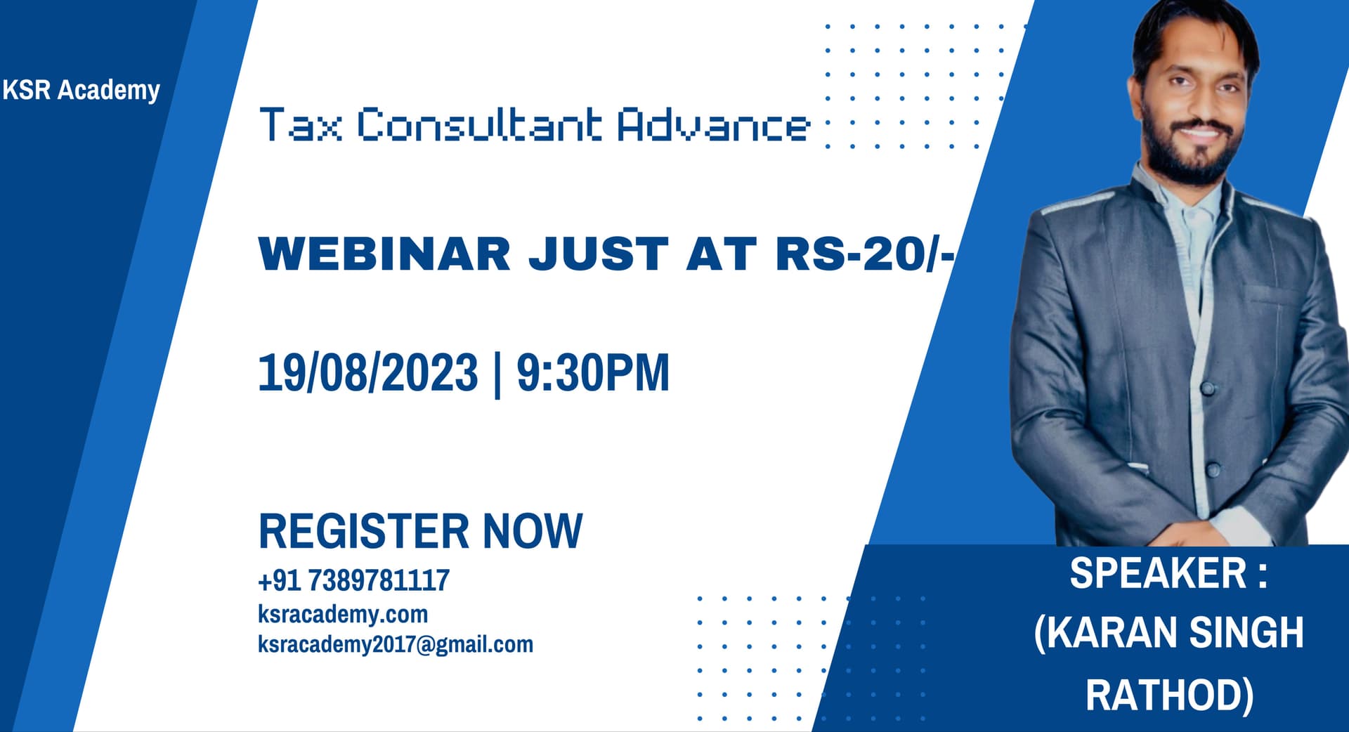 WEBNARS How to Become Tax Consultant in 90 Days